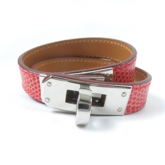 Hermes Kelly Bracelet Lizard Bracelet Size 17 - Picture 1 of 8